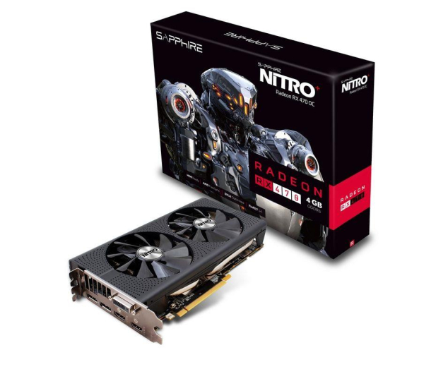 Sapphire Radeon RX 470 Nitro OC 4GB GDDR5 - 345770 - zdjęcie